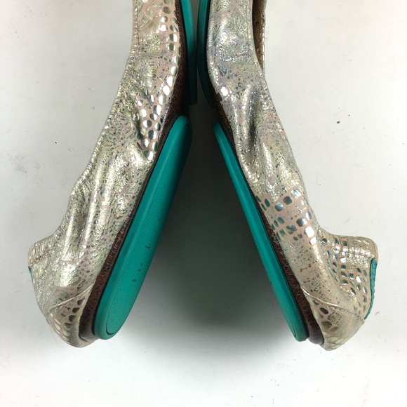 TIEKS Romantic Blush Ballet Flats Sz 9 - Picture 7 of 15